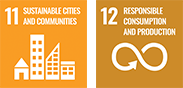 11.SUSTAINABLE CITIES AND COMMUNITIES 12.RESPONSIBLE CONSUMPTION AND PRODUCTION